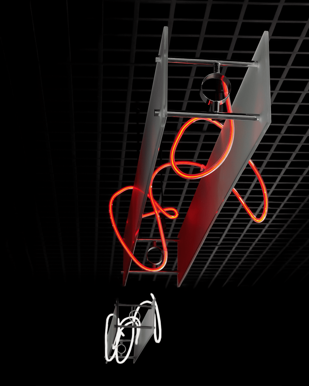 Neon Pendant Aydınlatma by metastudio